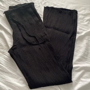 Zara Charcoal Straight Leg Trousers